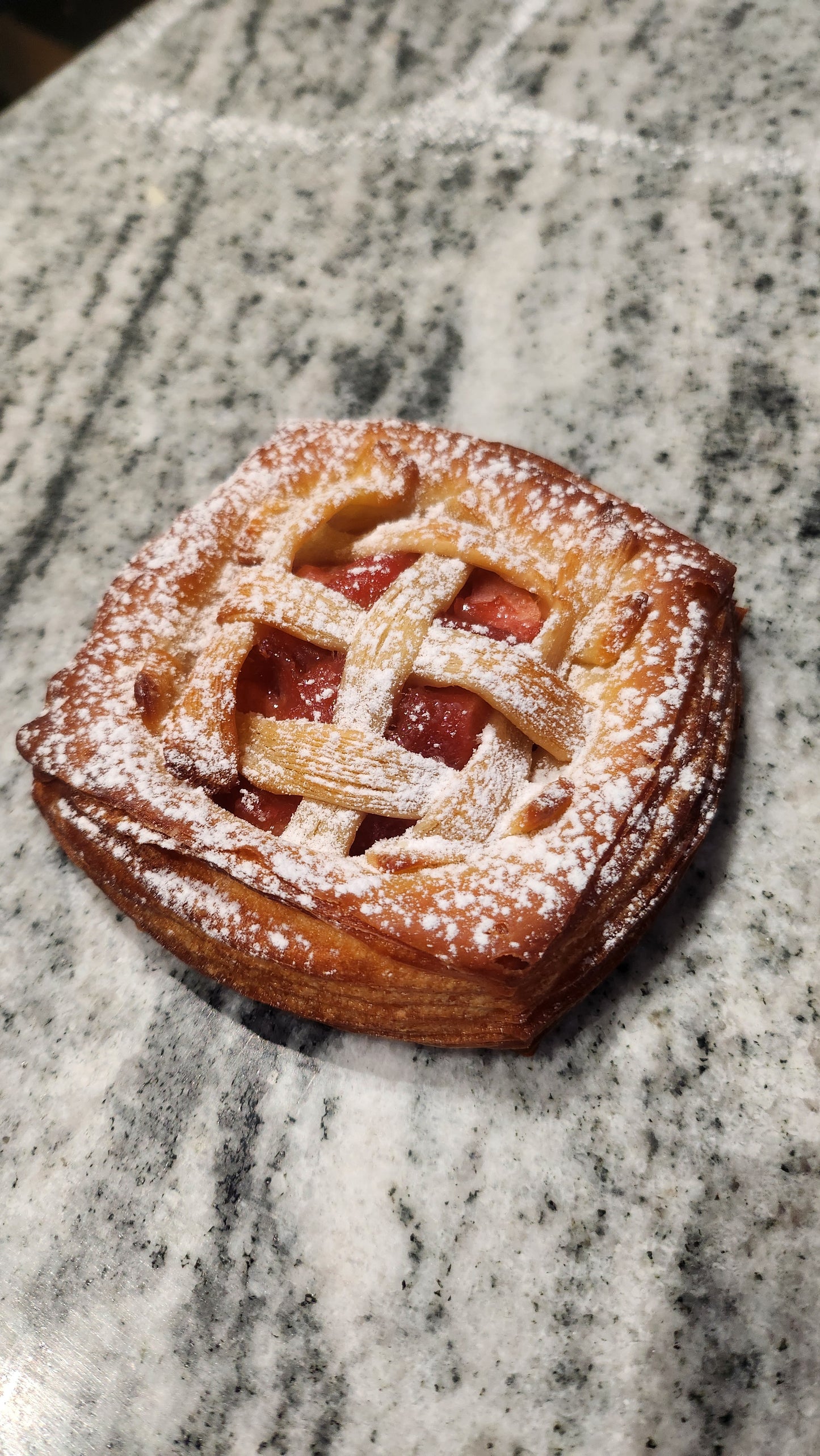 APPLE & RHUBARB DANISH (Available Saturday Sunday)