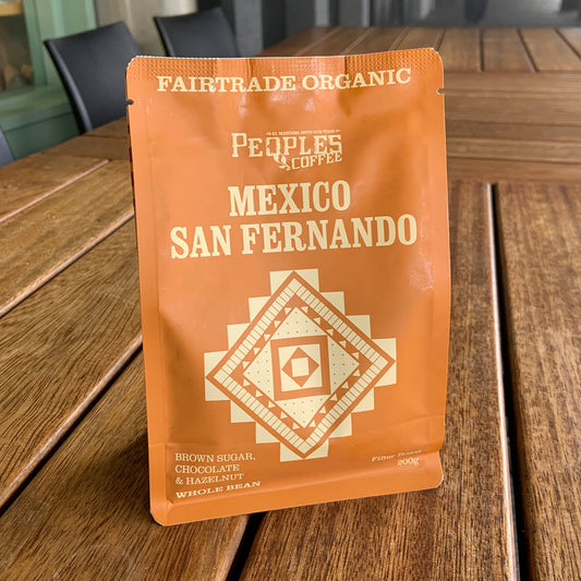 PEOPLES COFFEE 'COFFEE BEANS' (200G) - MEXICO SAN FERNANDO